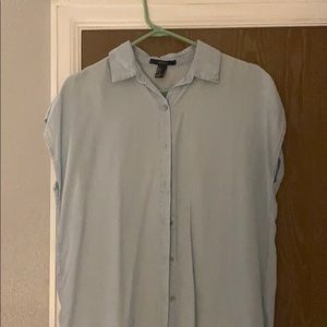 Chambray Forever 21 Tunic